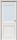 Межкомнатная Дверь Triadoors Царговая Luxury 593 ПО Лиственница Белая со Стеклом Ромб / Триадорс
