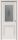 Межкомнатная Дверь Triadoors Царговая Luxury 587 ПО Лиственница Белая со Стеклом Сатин Графит Лак Прозрачный / Триадорс
