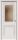 Межкомнатная Дверь Triadoors Царговая Luxury 587 ПО Лиственница Белая со Стеклом Сатин Бронза Лак Прозрачный / Триадорс