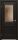 Межкомнатная Дверь Triadoors Царговая Luxury 587 ПО Тёмный Орех со Стеклом Сатин Бронза Лак Прозрачный / Триадорс