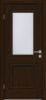 Межкомнатная Дверь Triadoors Царговая Luxury 587 ПО Бренди со Стеклом Сатинат / Триадорс