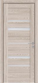 Межкомнатная Дверь Triadoors Царговая Luxury 582 ПО Капучино со Стеклом Сатинат / Триадорс