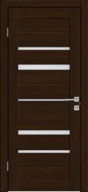 Межкомнатная Дверь Triadoors Царговая Luxury 582 ПО Бренди со Стеклом Сатинат / Триадорс