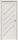 Межкомнатная Дверь Triadoors Царговая Luxury 572 ПО Лиственница Белая со Стеклом Сатинат / Триадорс