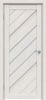 Межкомнатная Дверь Triadoors Царговая Luxury 572 ПО Лиственница Белая со Стеклом Сатинат / Триадорс