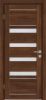 Межкомнатная Дверь Triadoors Царговая Luxury 565 ПО Честер со Стеклом Сатинат / Триадорс