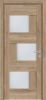 Межкомнатная Дверь Triadoors Царговая Luxury 561 ПО Сафари со Стеклом Сатинат / Триадорс