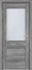 Межкомнатная Дверь Triadoors Царговая Luxury 558 ПО Бриг со Стеклом Сатинат / Триадорс