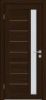 Межкомнатная Дверь Triadoors Царговая Luxury 553 ПО Бренди со Стеклом Сатинат / Триадорс