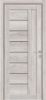 Межкомнатная Дверь Triadoors Царговая Luxury 552 ПО Лагуна со Стеклом Лакобель Черный / Триадорс