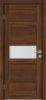 Межкомнатная Дверь Triadoors Царговая Luxury 550 ПО Честер со Стеклом Сатинат / Триадорс