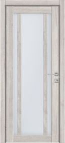 Межкомнатная Дверь Triadoors Царговая Luxury 515 ПО Лагуна со Стеклом Сатинат / Триадорс