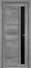 Межкомнатная Дверь Triadoors Царговая Luxury 509 ПО Бриг со Стеклом Лакобель Чёрный / Триадорс