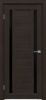 Межкомнатная Дверь Triadoors Царговая Modern 513 ПО Орех Макадамия со Стеклом Лакобель Чёрный / Триадорс