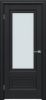 Межкомнатная Дверь Triadoors Царговая Future 599 ПО Дуб Серена Графит со Стеклом Сатинат / Триадорс
