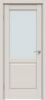 Межкомнатная Дверь Triadoors Царговая Concept 629 ПО Лайт Грей со Стеклом Сатинат / Триадорс