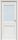Межкомнатная Дверь Triadoors Царговая Concept 593 ПО Белоснежно Матовая со Стеклом Ромб/ Триадорс