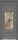 Межкомнатная Дверь Triadoors Царговая Concept 589 ПО Медиум Грей со Стеклом Кристалл Зеркальная Сетка / Триадорс