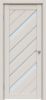 Межкомнатная Дверь Triadoors Царговая Concept 573 ПО Лайт Грей со Стеклом Сатинат / Триадорс