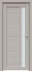 Межкомнатная Дверь Triadoors Царговая Concept 553 ПО Шелл Грей со Стеклом Сатинат / Триадорс