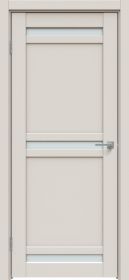 Межкомнатная Дверь Triadoors Царговая Concept 533 ПО Лайт Грей со Стеклом Сатинат / Триадорс