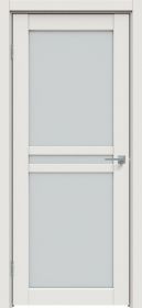 Межкомнатная Дверь Triadoors Царговая Concept 506 ПО Белоснежно Матовая со Стеклом Сатинат / Триадорс