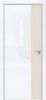 Дверь Каркасно-Щитовая Triadoors Gloss Белый Глянец 708 ПО Без Стекла с Декором Дуб Серена Керамика /Триадорс
