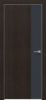 Дверь Каркасно-Щитовая Triadoors Modern Орех Макадамия 708 ПО Без Стекла с Декором Дарк Блю / Триадорс