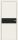 Дверь Каркасно-Щитовая Triadoors Modern Мелинга Белая 707 ПО Без Стекла с Декором Дуб Серена Графит / Триадорс