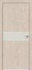 Дверь Каркасно-Щитовая Triadoors Modern Лиственница Кремовая 707 ПО Без Стекла с Декором Лайт Грей / Триадорс
