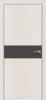 Дверь Каркасно-Щитовая Triadoors Modern Дуб Французский 707 ПО Без Стекла с Декором Дарк Грей / Триадорс