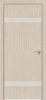 Дверь Каркасно-Щитовая Triadoors Modern Лиственница Кремовая 704 ПО Без Стекла с Декором Лайт Грей / Триадорс