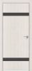 Дверь Каркасно-Щитовая Triadoors Modern Дуб Французский 704 ПО Без Стекла с Декором Дарк Грей / Триадорс