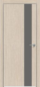 Дверь Каркасно-Щитовая Triadoors Modern Лиственница Кремовая 703 ПО Без Стекла с Декором Медиум Грей / Триадорс
