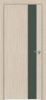 Дверь Каркасно-Щитовая Triadoors Modern Лиственница Кремовая 703 ПО Без Стекла с Декором Дарк Грин / Триадорс