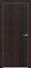 Дверь Каркасно-Щитовая Triadoors Modern Орех Макадамия 703 ПО Без Стекла с Декором Дуб Серена Графит / Триадорс