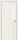 Дверь Каркасно-Щитовая Triadoors Modern Мелинга Белая 702 со Стеклом Лакобель Белый / Триадорс