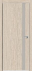 Дверь Каркасно-Щитовая Triadoors Modern Лиственница Кремовая 702 Без Стекла с Декором Шелл Грей / Триадорс