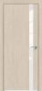 Дверь Каркасно-Щитовая Triadoors Modern Лиственница Кремовая 702 со Стеклом Лакобель Белый / Триадорс