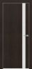 Дверь Каркасно-Щитовая Triadoors Modern Орех Макадамия 702 Без Стекла с Декором Дуб Серена Светло-Серый / Триадорс