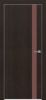 Дверь Каркасно-Щитовая Triadoors Modern Орех Макадамия 702 Без Стекла с Декором Лофт Ред / Триадорс
