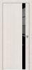Дверь Каркасно-Щитовая Triadoors Modern Дуб Французкий 702 ПО со Стеклом Лакобель Черный / Триадорс