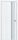 Дверь Каркасно-Щитовая Triadoors Future Дуб Серена Белый Кристалл 712 ПО со Стеклом Белый Матовый / Триадорс