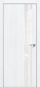 Дверь Каркасно-Щитовая Triadoors Future Дуб Серена Белый Кристалл 712 ПО со Стеклом Лакобель Белый / Триадорс