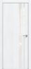 Дверь Каркасно-Щитовая Triadoors Future Дуб Серена Белый Кристалл 712 ПО со Стеклом Лакобель Белый / Триадорс