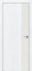 Дверь Каркасно-Щитовая Triadoors Future Дуб Серена Белый Кристалл 708 ПО Без Стекла с Декором Белоснежно Матовый / Триадорс