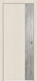 Дверь Каркасно-Щитовая Triadoors Future Дуб Серена Керамика 708 ПО Без Стекла с Декором Дуб Винчестер Серый / Триадорс