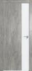 Дверь Каркасно-Щитовая Triadoors Future Дуб Винчестер Серый 708 ПО Без Стекла с Декором Дуб Серена Белый Кристалл / Триадорс