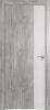 Дверь Каркасно-Щитовая Triadoors Future Дуб Винчестер Серый 708 ПО Без Стекла с Декором Дуб Серена Светло-Серый / Триадорс