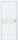 Дверь Каркасно-Щитовая Triadoors Future Дуб Серена Белый Кристалл 707 ПО Без Стекла с Декором Белоснежно-Матовый / Триадорс